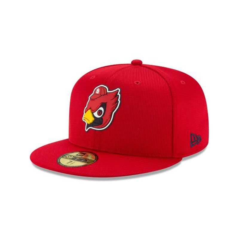 MLB St. Louis Cardinals Clubhouse Collection 59Fifty Fitted (TBD0051) - Red New Era Caps